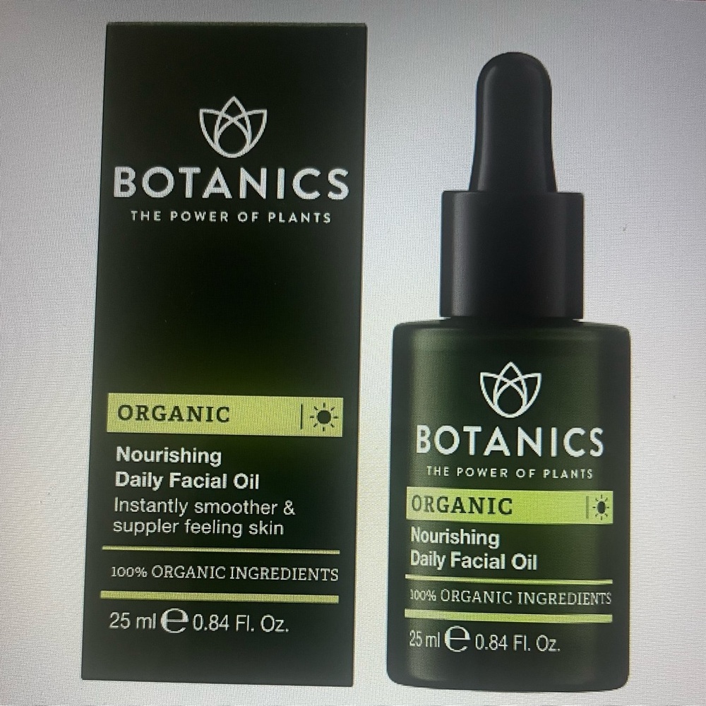 Organic Green Facial Oil